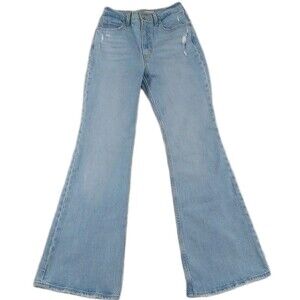 Levi's Jeans 70's High Flare Leg Women's Size 26x31 Blue Big E Premium Pants